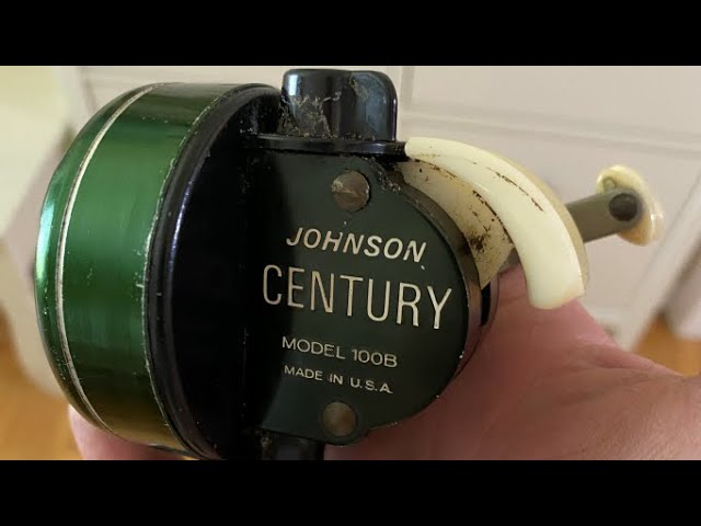 Vintage Johnson Century 100B Trout Fishing 