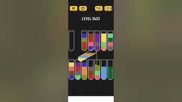water sort puzzle - level 2433