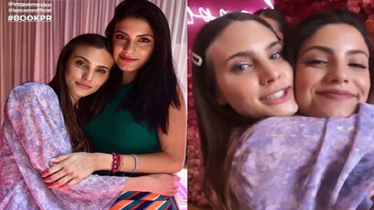 MACARENA ACHAGA E BARBARA LOPEZ NO EVENTO DA LANCOME 