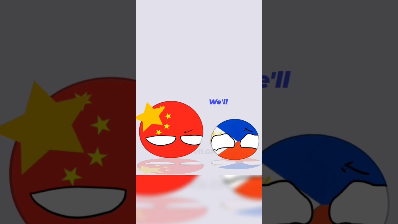 ⁣Pov: China And Philippines #memes #countryballsedit #countryballs #philippines #china