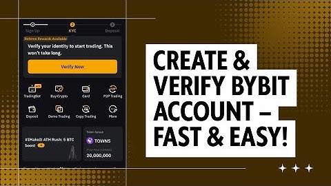 How to Create a Bybit Account and Verify It Fast | Bybit Sign Up & KYC Tutorial 2025