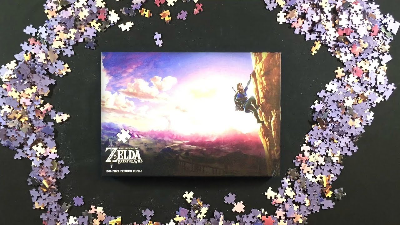 Legend of Zelda Jigsaw Puzzle 30, 110, 252, 500,1000-piece Breath