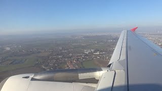 Early morning takeoff from Vienna Airport | Laudamotion Airbus A320