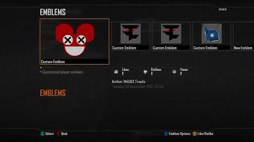 Black Ops 2 Emblem : "DeadMau5" Tutorial (How to make)