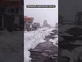 Kedarnath Me Bhaari Snowfall 🌨️ #kedarnath #kedarnathtemple #youtubeshorts #shortsvideo