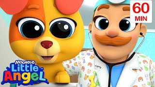 Bingo at the Vets 🐶 | Little Angel 😇 | Kids Learn! | Nursery Rhymes | Sing Along