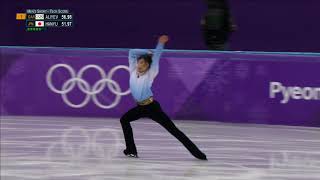 Yuzuru Hanyu SP OG 2018 NBC