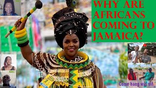 Why are Africans coming to Jamaica?