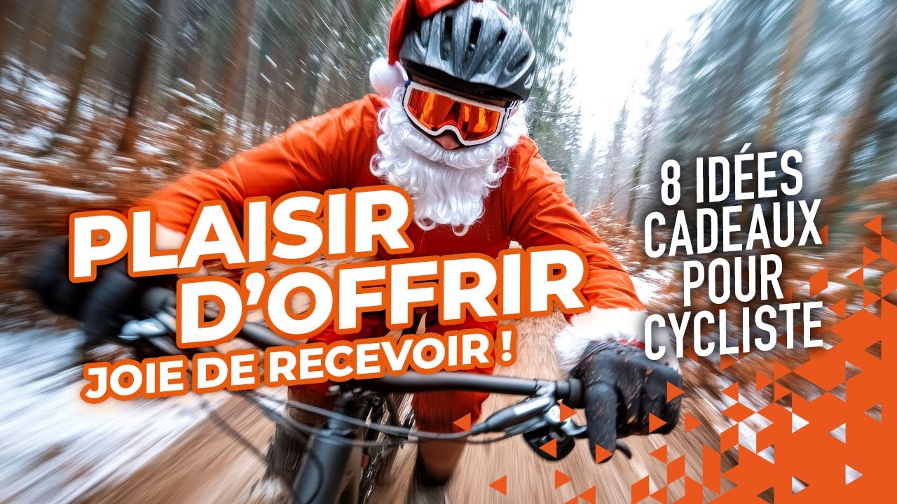 PLAISIR D'OFFRIR, JOIE DE RECEVOIR ! 8 idées cadeaux pour cyclistes 🎁