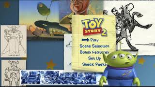 Toy Story 2 2010 DVD Menu Walkthrough