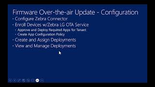 Intune   Intune Suite   Firmware over the air update