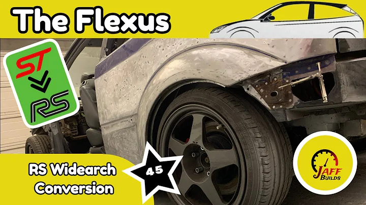 Focus RS Wide Arch conversion - The Flexus Episode 45 - Ford Focus Twin Turbo V8 Project Car Build