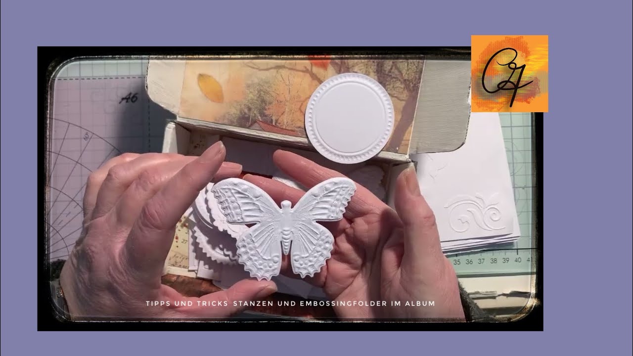 BABY ALBUM TEIL 3 TIPPS UND TRICKS - Stanzen- Embossing