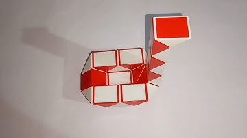 Make a Spoon with Snake Puzzle Pattern | Snake Cube Pattern