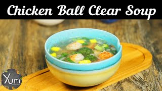 Chicken Ball Clear Soup