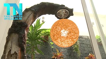 Thác nước phong thủy trong nhà ️- Mã số: TN02-302 | Bán thác nước đẹp | Thác nước Tâm Nguyên