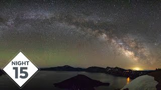 Panorama Crater Lake Milky Way Photography | Night 15 | #TheGreatMilkyWayChase Vlog