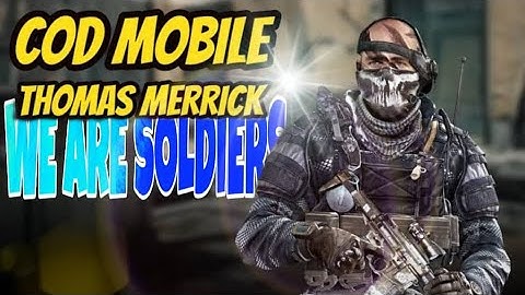 THOMAS MERRICK, WE ARE SOLDIERS