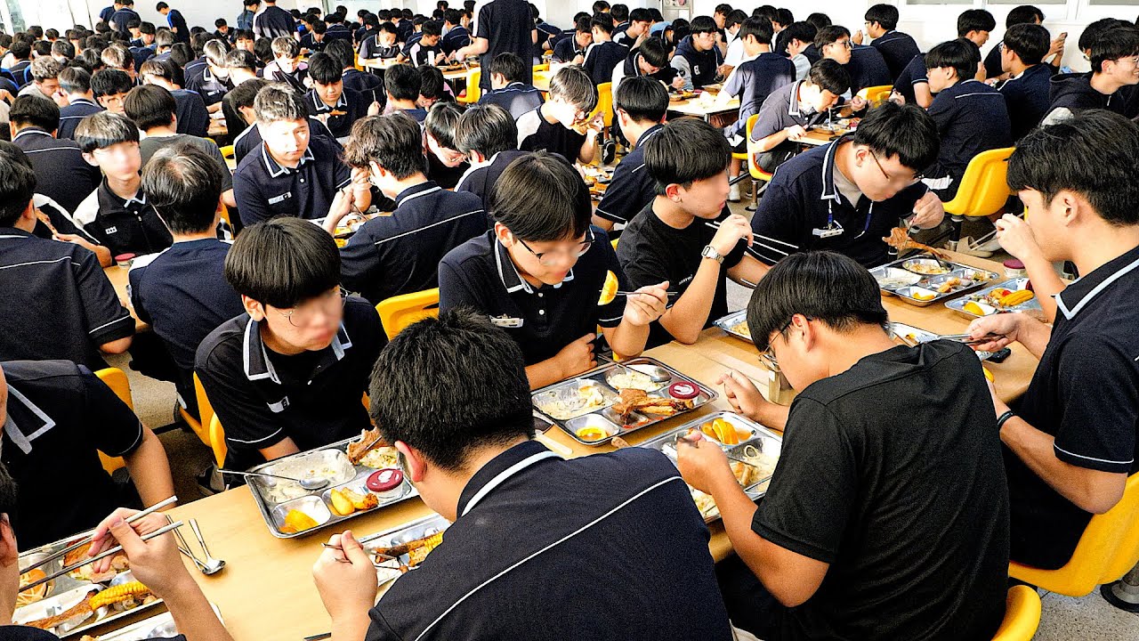 Потрясающе!! Открыт лучший в мире завод по производству корейских школьных обедов