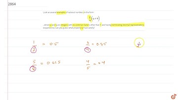 Look at several examples of rational numbers in the form `p/q(q!=0)` , where p and q are integer...