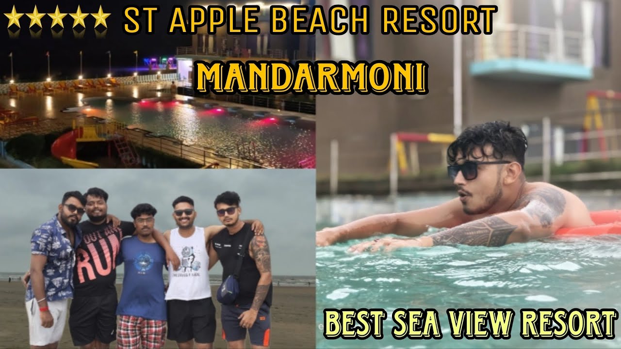 Mandarmoni Tour 2025 | ST Apple Beach Resort | Affordable luxary Seaview Resort |
