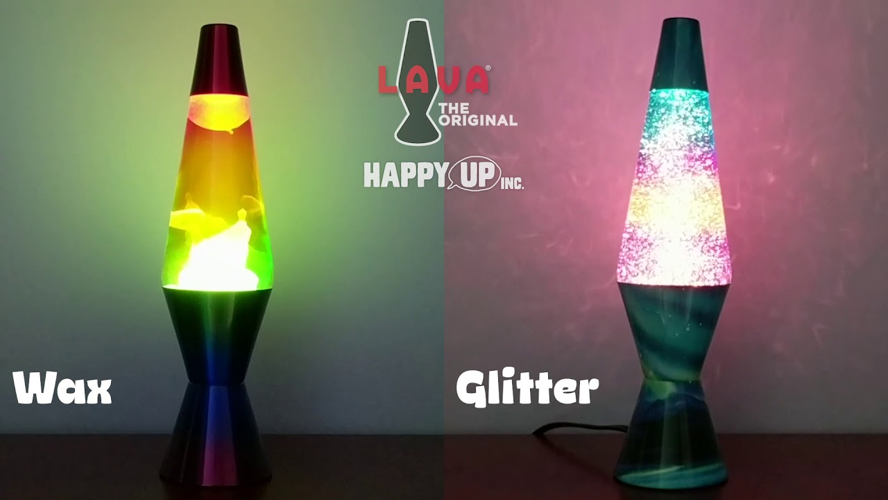 14.5 Northern Lights Glitter Lamp – Glow!