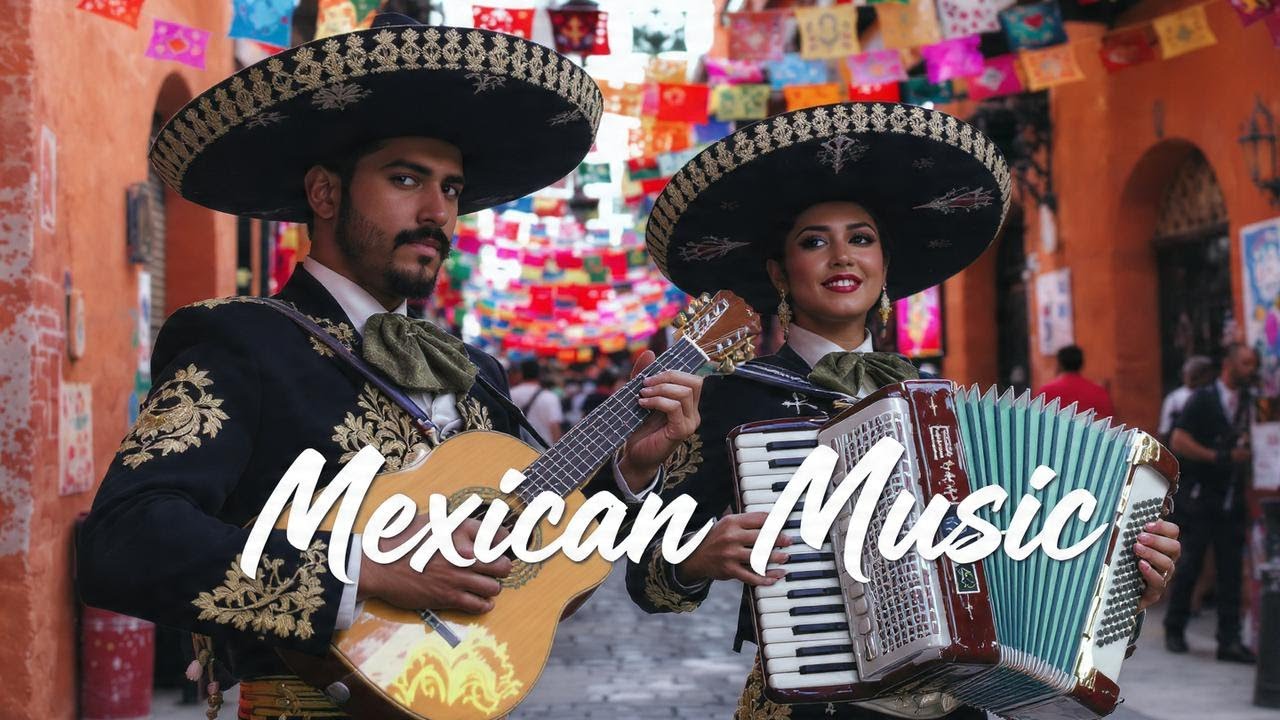 Top 10 Traditional Mexican Instrumentals | Mariachi & Folk Guitar Accordion Mix vol.76