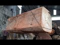 Chainsaw Giant Wood | Extreme Fast Chainsaw Cutting Large Tree Easy | Beautiful Wood