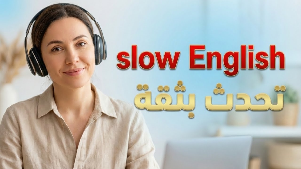 استمع ببطء وتكلم بثقة | تدريب إنجليزي يومي هادئ