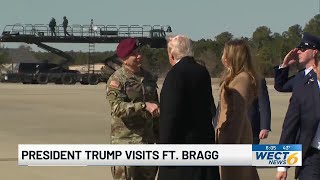 At Fort Bragg, Trump says Maduro raid showed ‘full military might’ of US and means ‘we are feared...