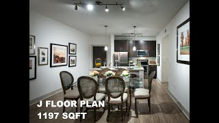 J Floor Plan 2Bed/2Bath Model