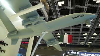 AT DIMDEX 2024 in QATAR the MILKOR 380   Latest Generation Armed Drone from South Africa's Industry by DefenseWebTV 4,284 views 2 months ago 3 minutes, 51 seconds