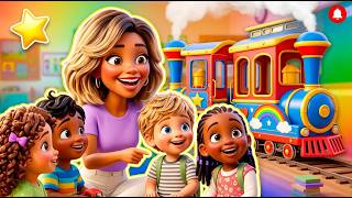 The Good Morning Train | Choo Choo Song | Nursery Rhymes | Kids Renee Show | Songs