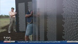Traveling Vietnam War Memorial Wall makes a stop in Pflugerville for Veteran's Day