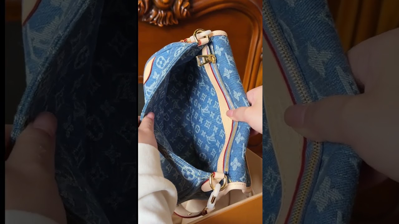 LV Diane Baguette Blue Denim   Immersive Unboxing 📦  