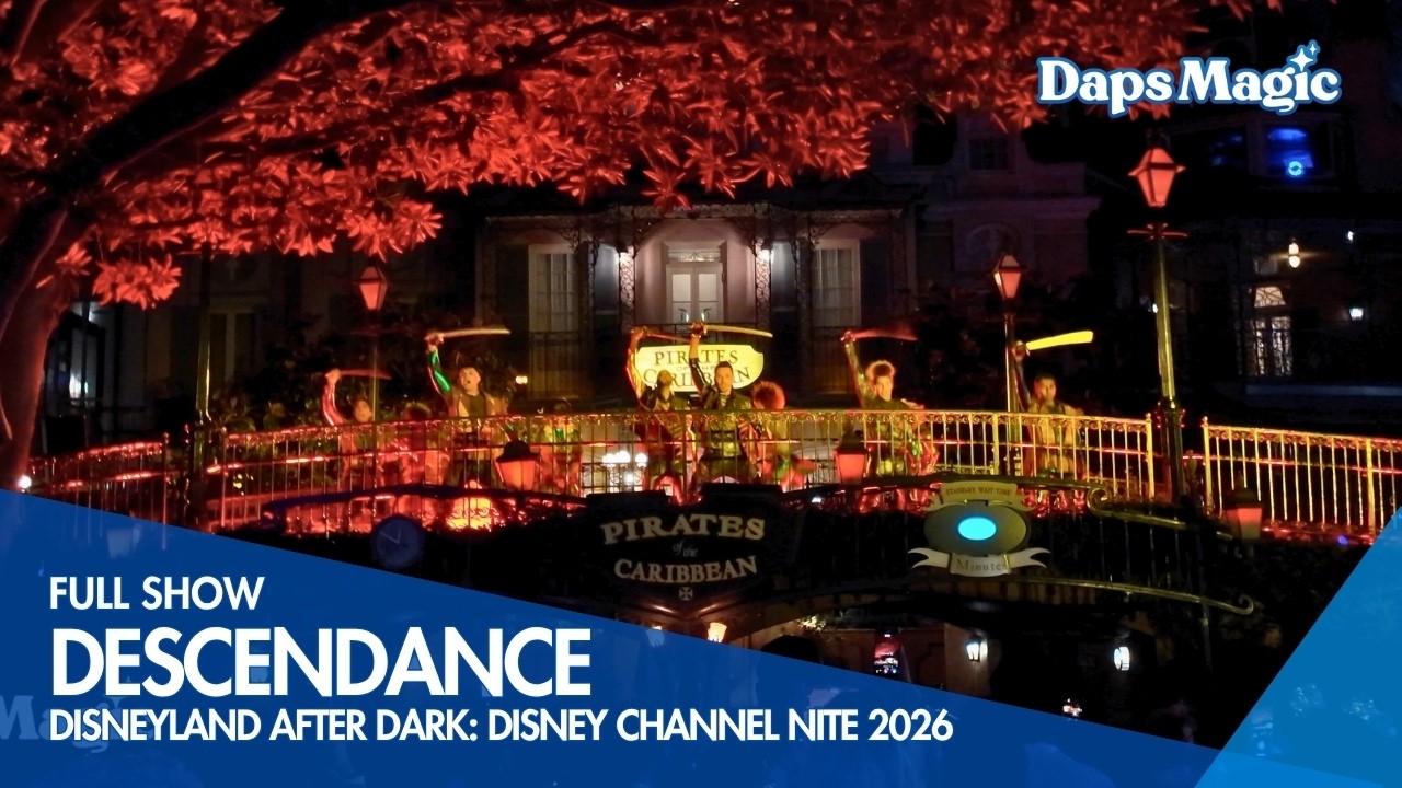 DescenDance | Disneyland After Dark: Disney Channel Nite 2026 4K