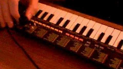 casio SA-1 circuit bend.