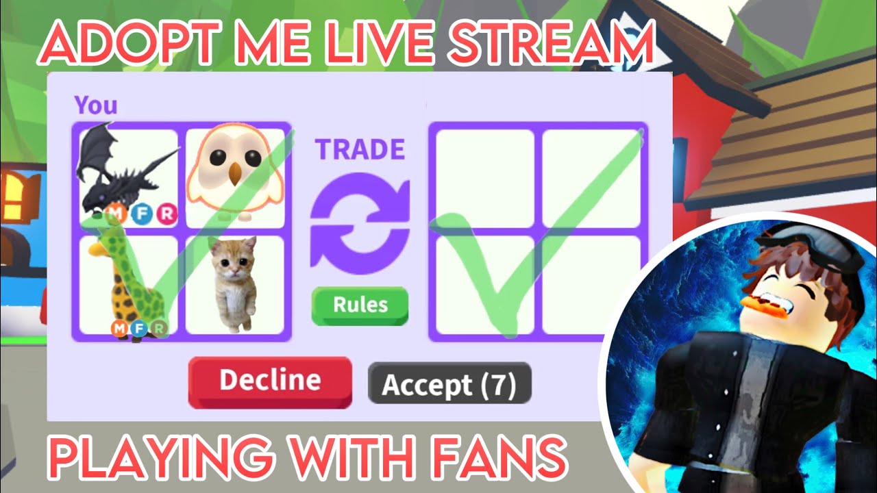 Adopt me live stream! #adoptme #roblox #adoptmeroblox - YouTube