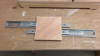 Drawer Slide CNC Build - 2