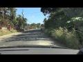 Heading into town near Sarchi in Costa Rica