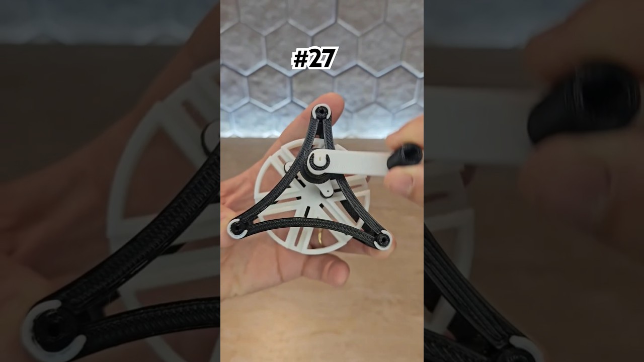 3D-Printed Mechanism 27 from 507 Mechanical Movements 