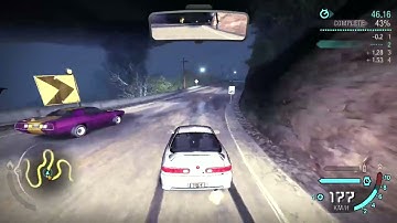 NFS Carbon Integra type R test run