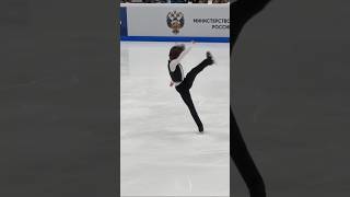 3А Марк Кондратюк на контрольных прокатах🔥Актерище на льду, шикарен.(видео не мое, тгк figurexing❤)