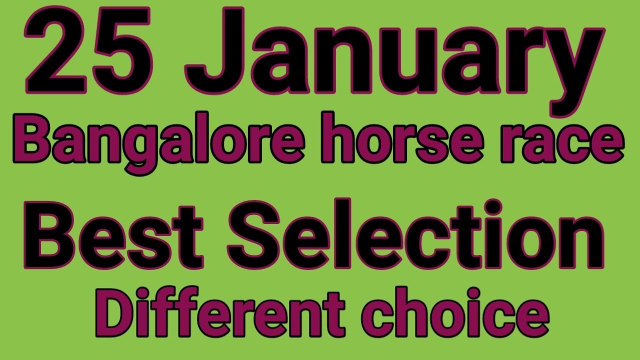 Bangalore Horse Race Bangalore Race Tips Bangalore Race 25th bangalore-horse-race-bangalore-race-tips-bangalore-race-25th