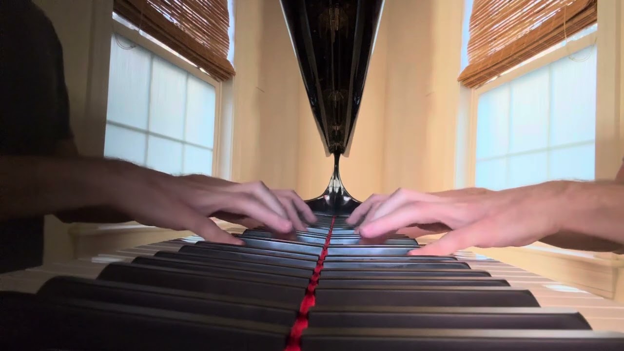 Wede Harer Guzo - Hailu Mergia / Dahlak Band (longer version) piano cover