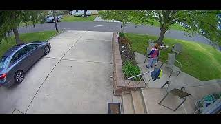 Dad Gets Comforting Hug From Kid After Falling While Riding Scooter - 1205852
