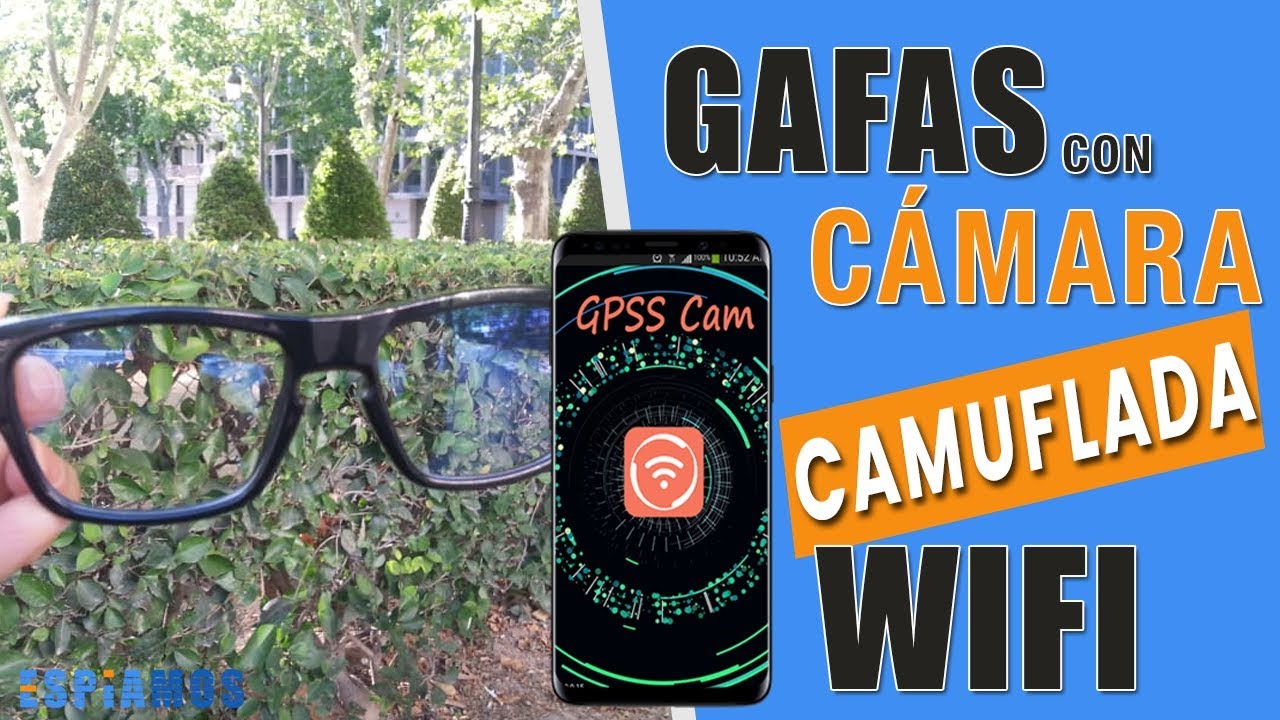 Gafas Espia 1080 30fps, Los Lentes Espia, Valen La pena, Gafas con  Camara