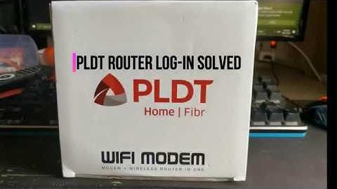 PLDT HOME|FIBR FIX Log-In Error 2020, Model: RN104R4GC-2T2R-A5