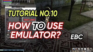 NO.10 RAN TUTORIAL | HOW TO USE EMULATOR (JUVER SC) | RAN ONLINE