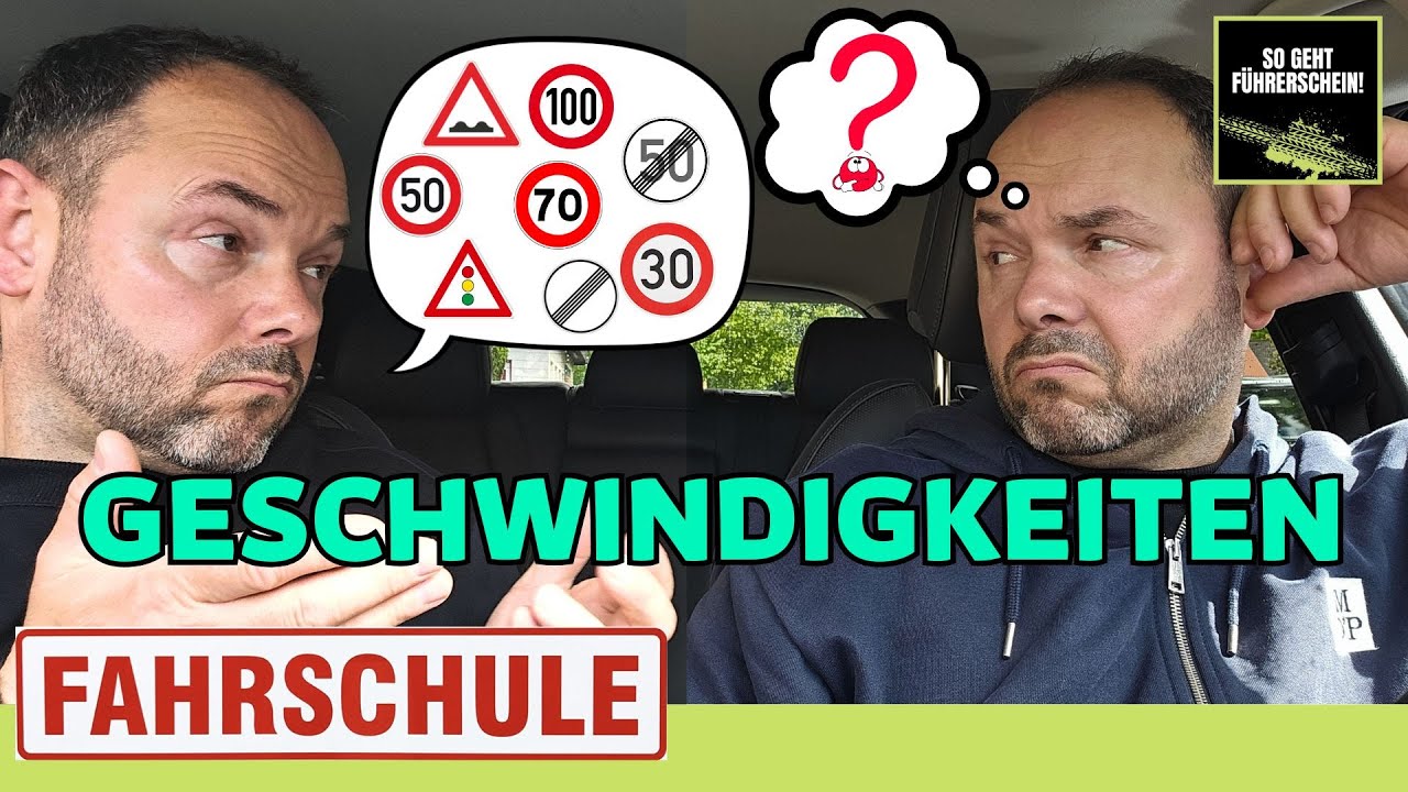 Keine Ahnung wie schnell du fahren darfst? DARAUF musst du achten!